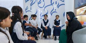 لطيفة بنت محمد تزور جناح إصدارات محمد بن راشد في معرض أبوظبي الدولي للكتاب 2024 - نايل 360