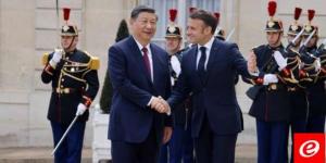 الرئيس الصيني من باريس: مستعدون للعمل مع الاتحاد الأوروبي لعقد مؤتمر سلام أوسع نطاقا بشأن غزة - نايل 360