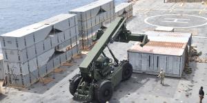 الجيش الأمريكي ينجز بناء الميناء العائم قبالة غزة - نايل 360