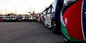 وصول 41 شاحنة أردنية إلى غزة عبر معبر كرم أبو سالم - نايل 360