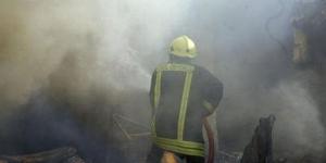 المعمل الجنائي يعاين حريق شقة سكنية في العمرانية - نايل 360