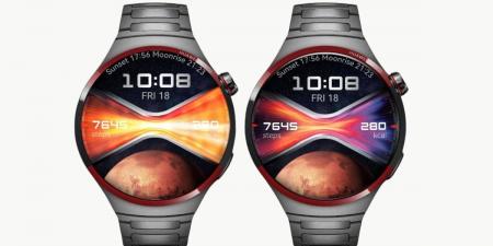 هواوي تطلق نسخة الفضاء من ساعة Watch 4 Pro - نايل 360