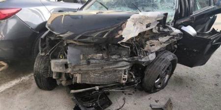 إصابة شخصين في انقلاب سيارة على طريق بنها الحر - نايل 360