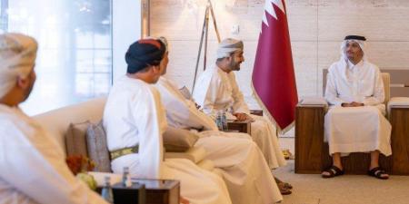 رياضة - شاهد| تفاصيل لقاء ولي العهد العماني ورئيس وزراء قطر - نايل 360