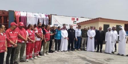 وصول سفينة قطرية تركية تحمل المساعدات الإنسانية والإغاثية لغزة - نايل 360