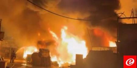 الدفاع المدني: إخماد حريق داخل بؤرة لتجميع الخرضوات في التيرو- الشويفات والأضرار مادية - نايل 360