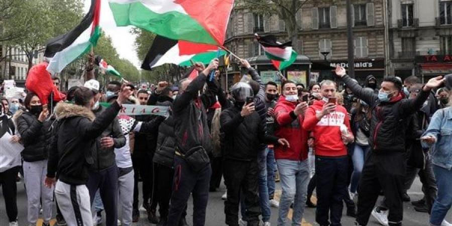الشرطة الألمانية تفض مظاهرة مؤيدة لفلسطين في جامعة برلين الحرة - نايل 360