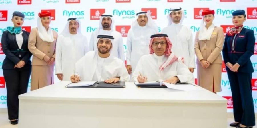 طيران الإمارات توسّع اتفاقية الإنترلاين مع طيران ناس لتوفير رحلات من السعودية إلى العالم - نايل 360
