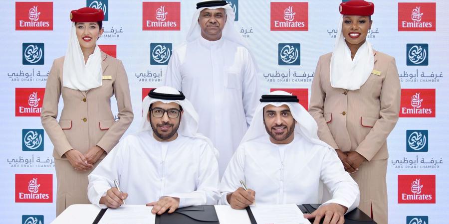 شراكة بين طيران الإمارات و«غرفة أبوظبي» لتعزيز قطاع السفر والسياحة - نايل 360