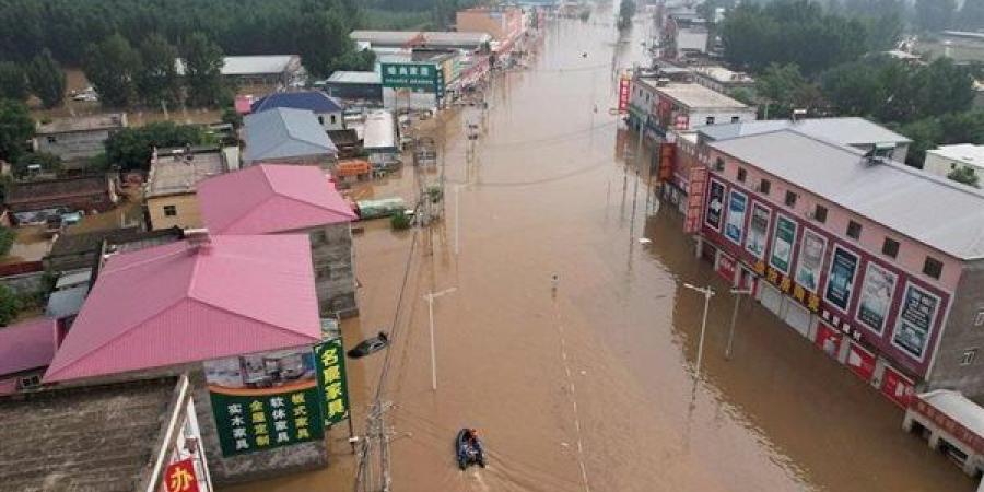 الصين تصدر إنذارا باللون الأزرق لمواجهة السيول الجبلية - نايل 360